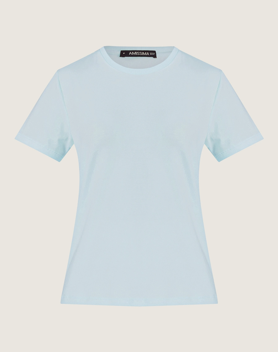 A Camiseta Isadora em cores que traduzem o espírito do verão, é perfeita para compor looks descomplicados com um toque de estilo!