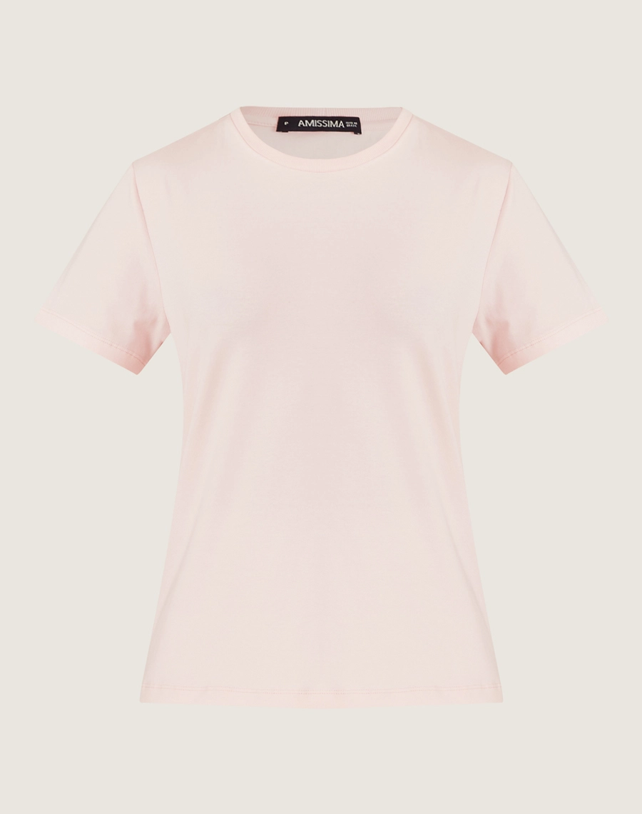A Camiseta Isadora em cores que traduzem o espírito do verão, é perfeita para compor looks descomplicados com um toque de estilo!