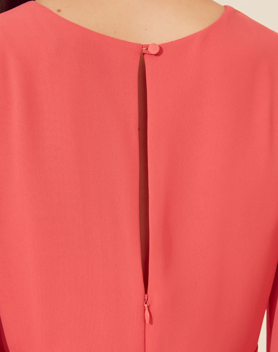 Vestido Longo Zaida confeccionado em Chiffon.