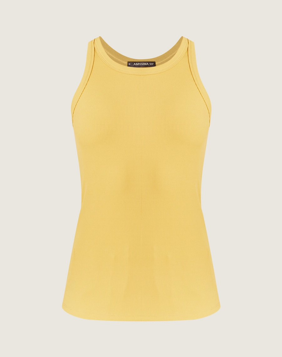 A Regata Alana é confeccionada em Malha Rib. É ideal para compor looks casuais e sofisticados, se adapta facilmente a ocasiões como coquetéis diurnos e jantares executivos.