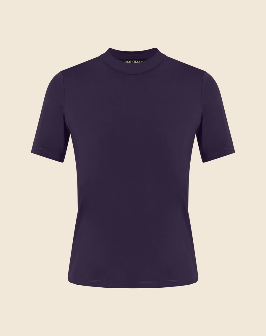 Camiseta Anna confeccionada em Malha Fluity, conhecida por sua elasticidade, conforto e caimento impecável. <BR/>