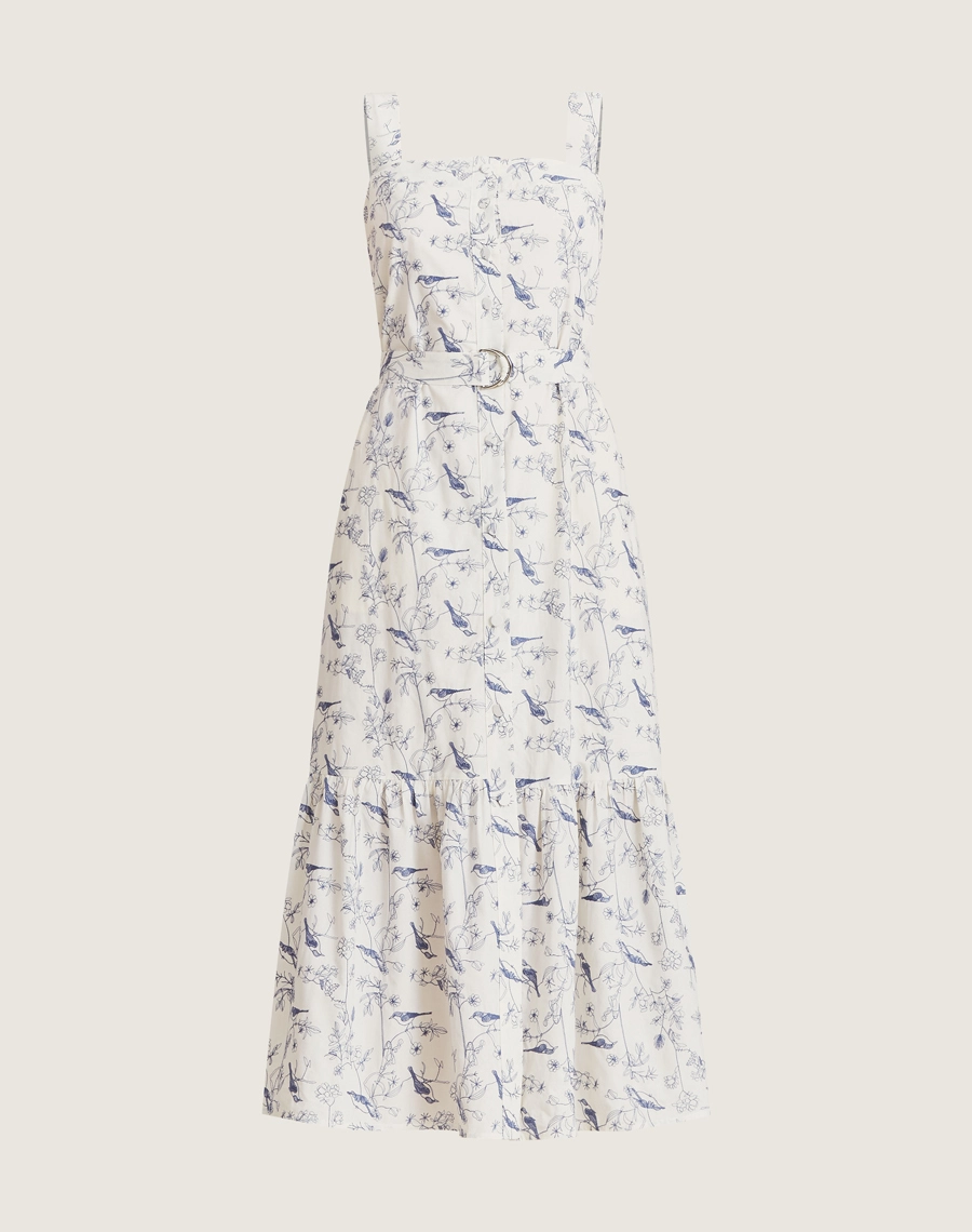 O Vestido Midi Valeri é confeccionado em cambraia bordada. Versátil e elegante, transita por brunchs, eventos casuais ou reuniões informais.