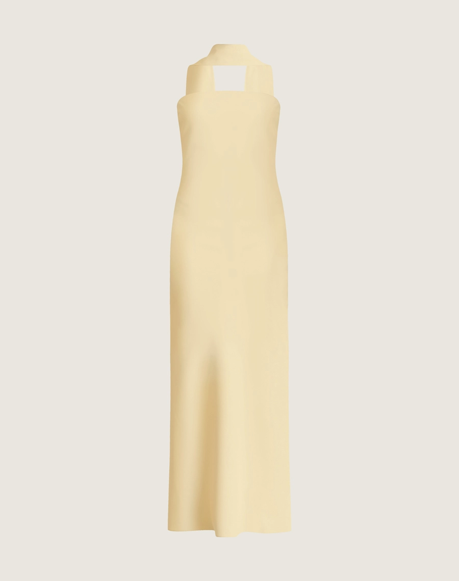 O Vestido Longo Juliette é confeccionado em crepe zara. Perfeito para eventos formais, festas de gala ou ocasiões que transitam do dia à noite.