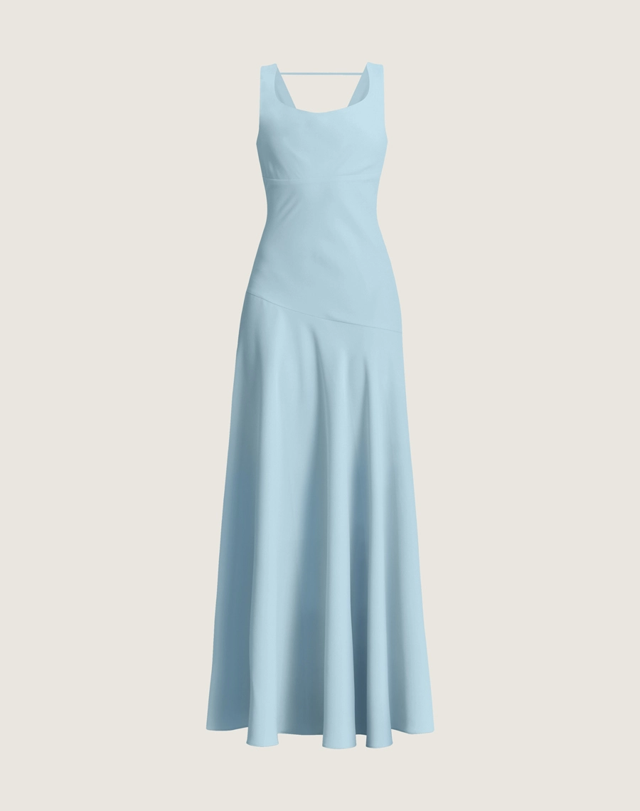 O Vestido Longo Amy é confeccionado em crepe zara. Perfeito para eventos formais, festas de gala ou ocasiões que transitam do dia à noite.