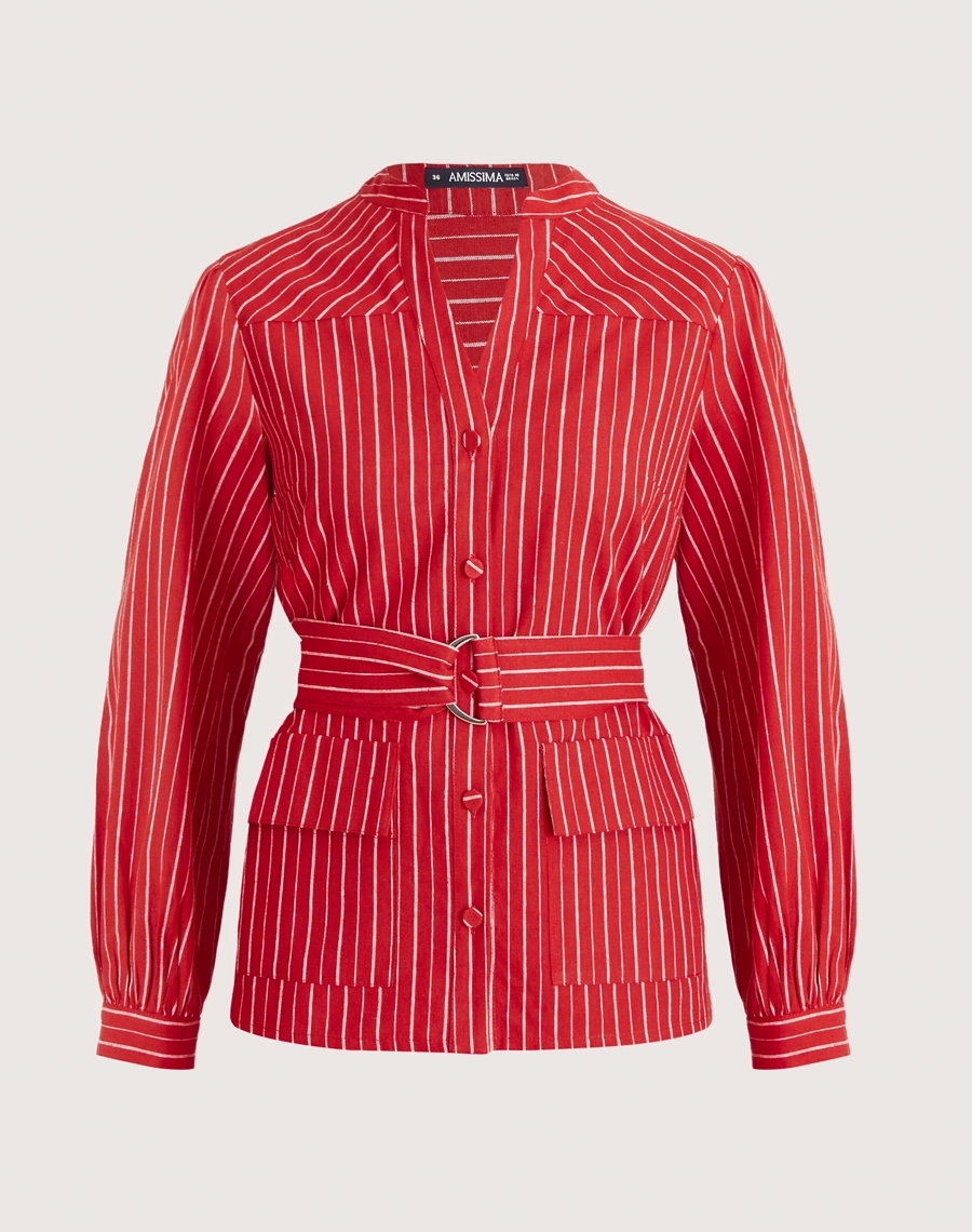 Blusa Adhara, confeccionada em linho, tecido natural, leve e extremamente fresco, conhecido pela sua textura levemente rústica e elegante. Possui alta respirabilidade, toque confortável e excelente durabilidade. 