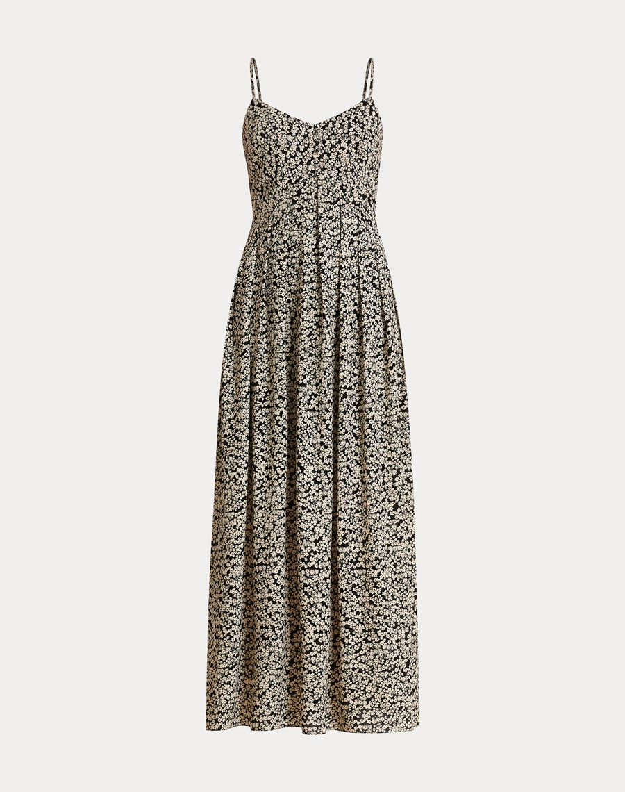 O Vestido Longo Elliana é confeccionado em crepinho estampado, um tecido leve, de toque suave e com textura levemente creponada, que proporciona ótimo caimento e movimento natural à peça.