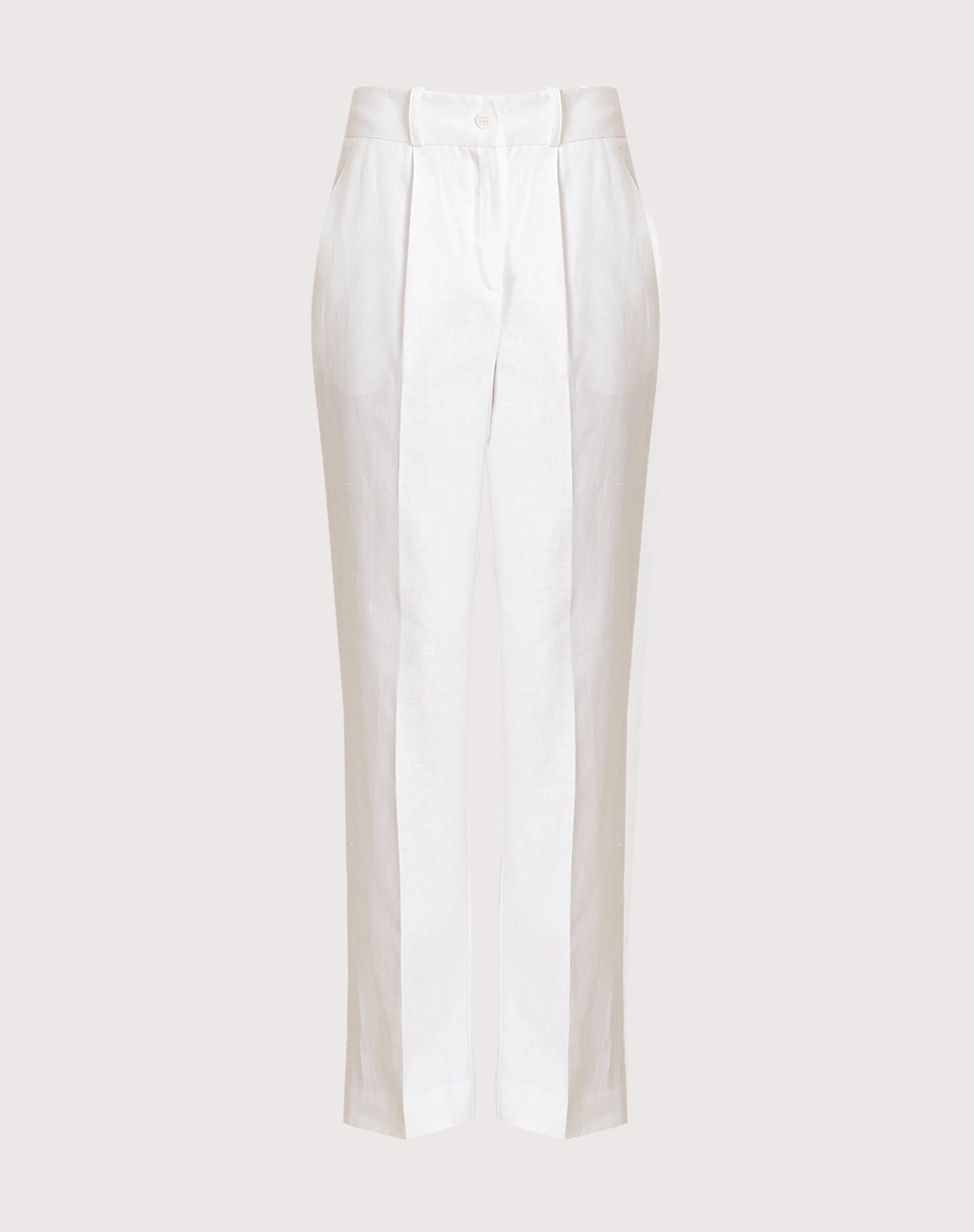A Calça Melissa é confeccionada em linho de alta qualidade, o tecido se destaca pela leveza e excelente respirabilidade, proporcionando bem-estar ao longo do dia. <br/>