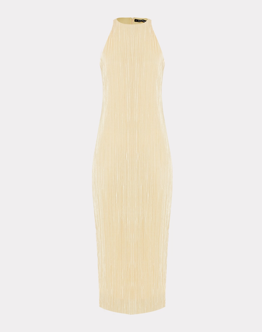 O Vestido Midi Norah é confeccionado em tecido plissado de alta elasticidade, com textura em relevo e caimento leve e fluido. 

<br/>