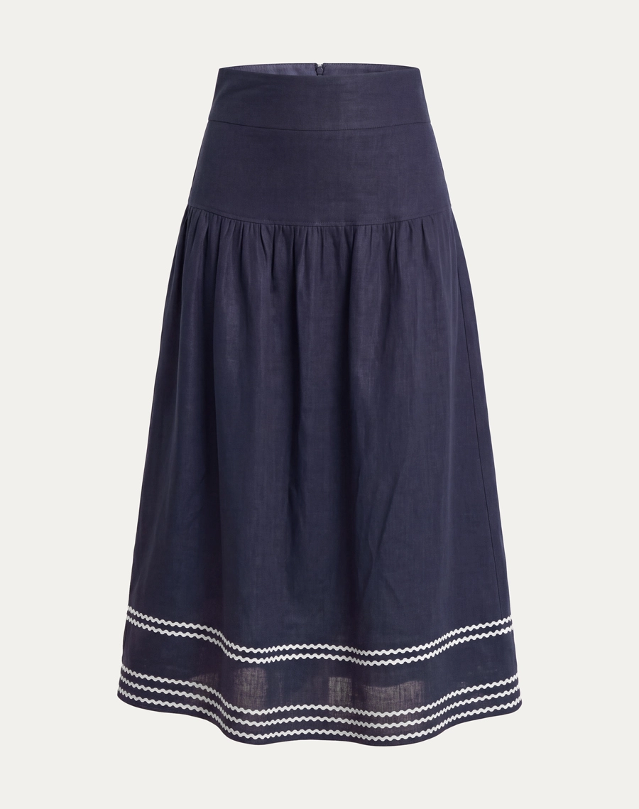 A Saia Midi Clara é confeccionada em linho de alta qualidade, tecido que se destaca pela leveza e excelente respirabilidade, proporcionando bem-estar ao longo do dia. <br/>