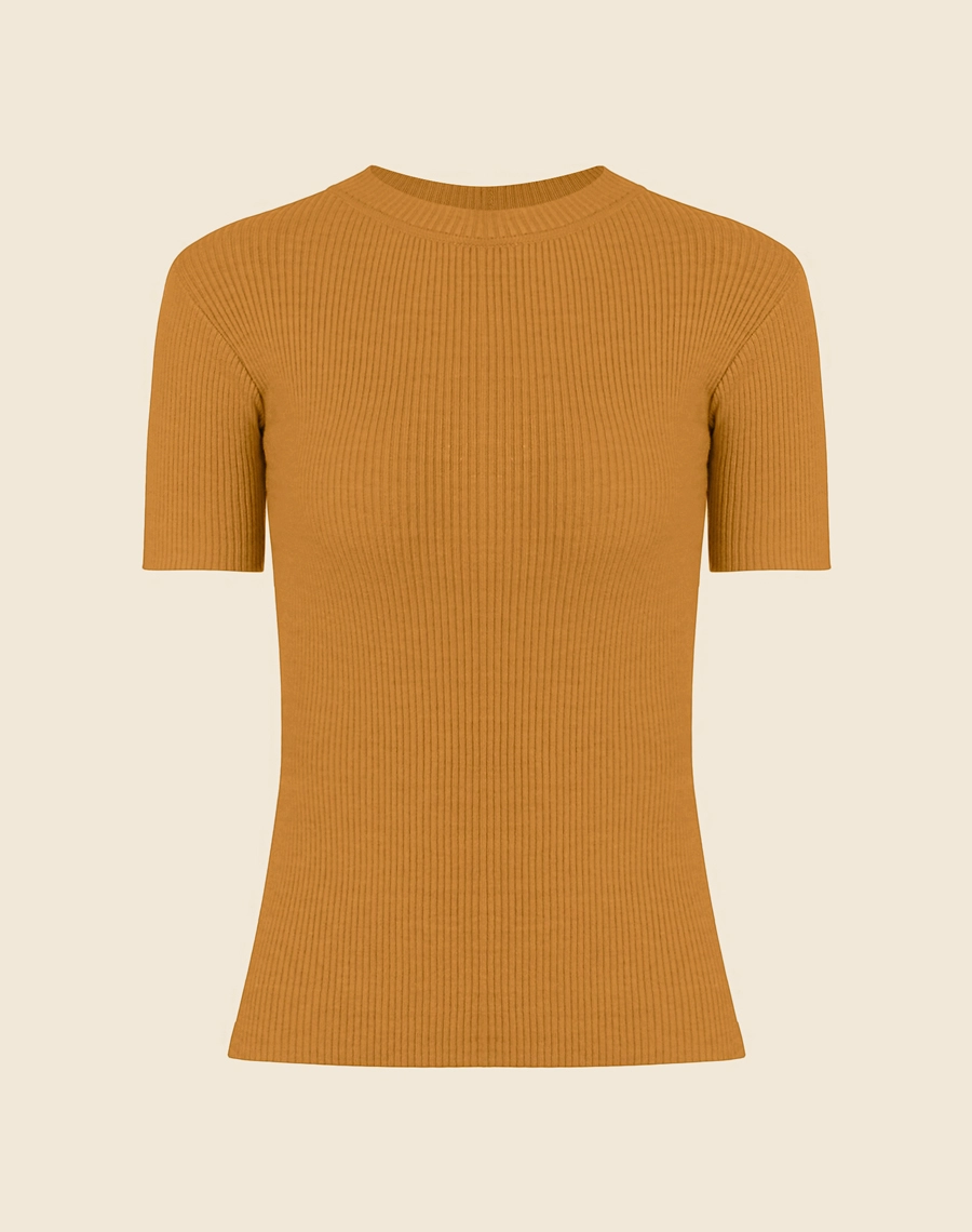 Blusa Tiana confeccionada em seda modal de viscose. Possui uma textura suave e sedosa, semelhante à seda tradicional, porém mais resistente. 